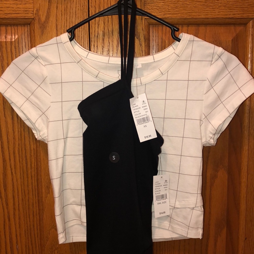 TWO NWT Crop Tops